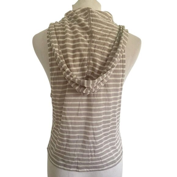 NEW ZYIA Active Size Small Tank Top Cropped Hoodie - Picture 6 of 8